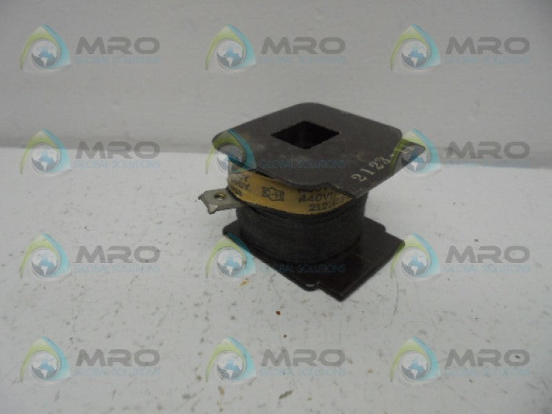 CUTLER HAMMER 2123-11 COIL 440V-480V  UNMP