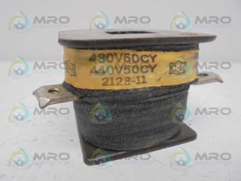 CUTLER HAMMER 2123-11 COIL 440V-480V  UNMP