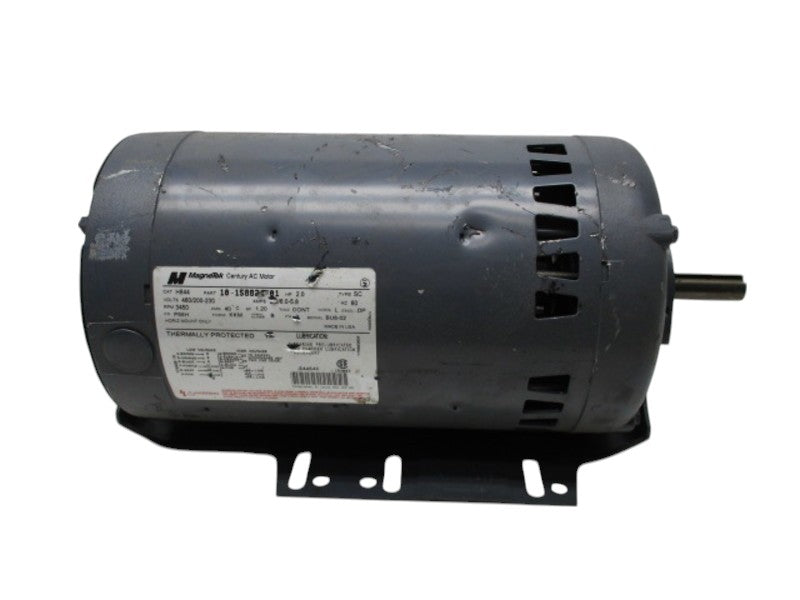 MAGNETEK H844 10-158824-01 AC MOTOR 2 HP 3450 RPM  NSNP