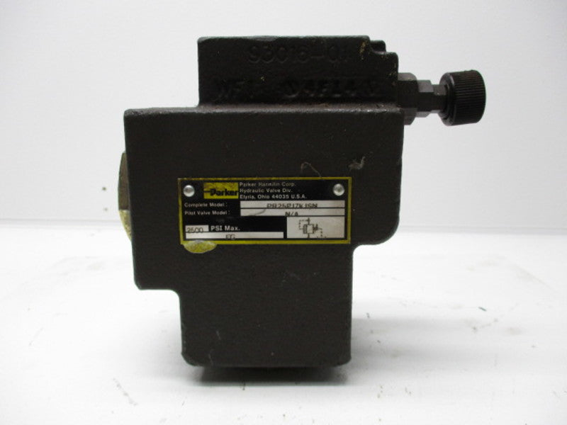 PARKER PR25P17K1SN PRESSURE CONTROL VALVE NSNP