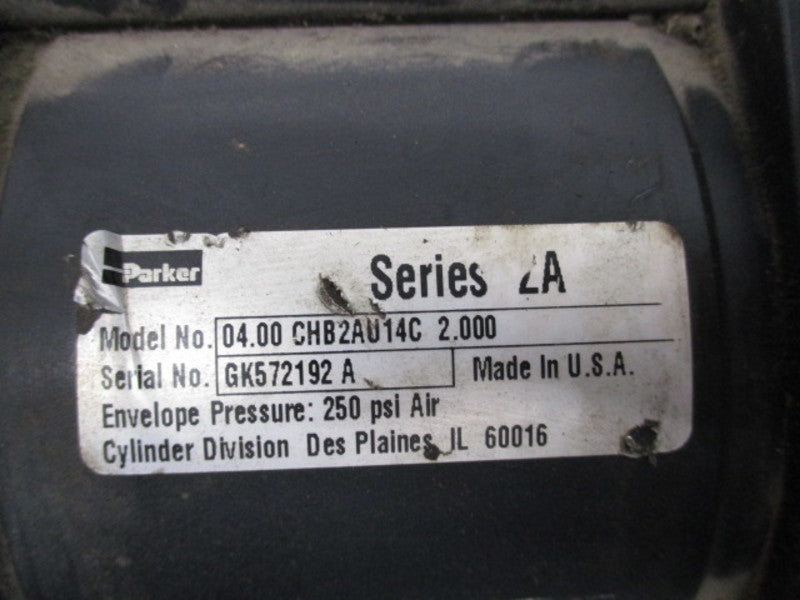 PARKER 04.00CHB2AU14C HYDRAULIC CYLINDER  UNMP