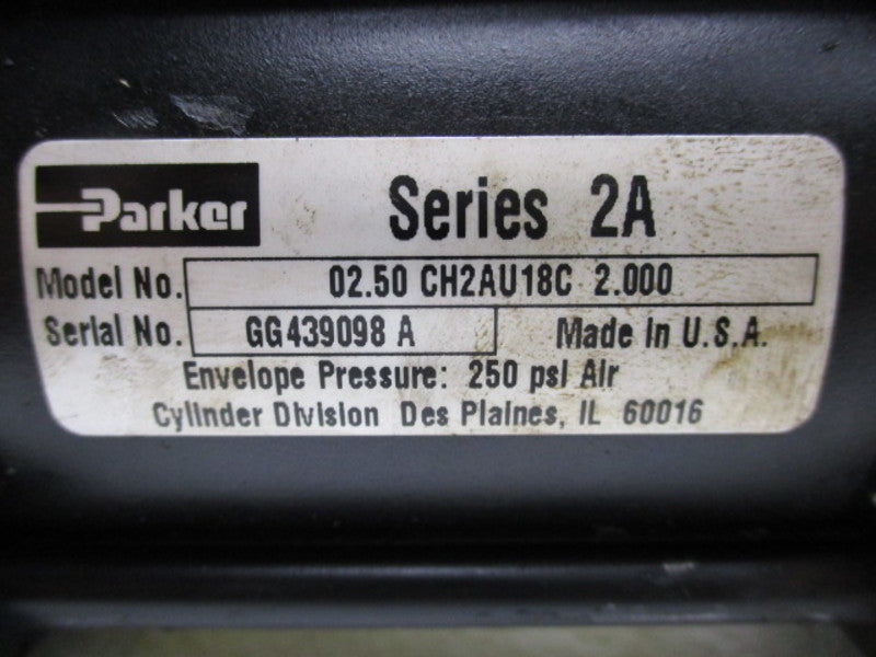 PARKER 02.50CH2AU18C CYLINDER  UNMP