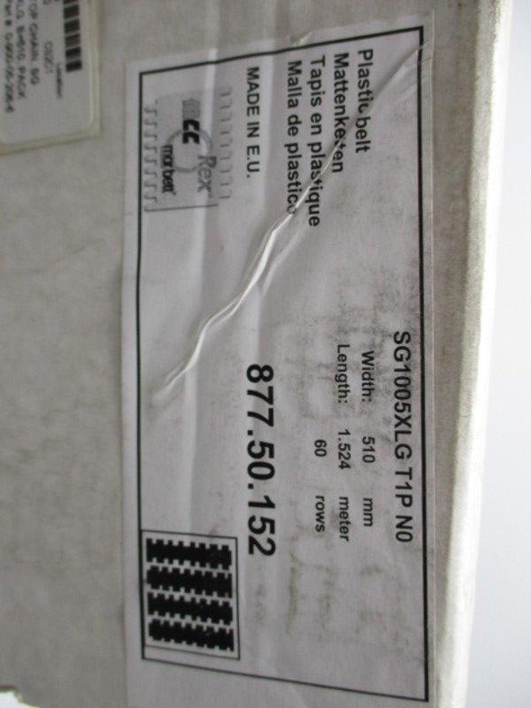 REX SG1005XLGT1PN0 MAT-TOP CHAIN  NSNP