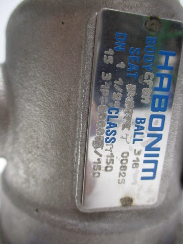 HABONIM CR8M 1 1/2" FLOW VALVE  NSNP