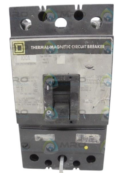 SQUARE D KAL26100WB8041 CIRCUIT BREAKER  UNMP