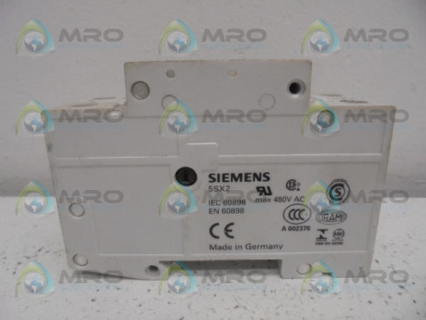 SIEMENS 5SX2216-8 CIRCUIT BREAKER  UNMP