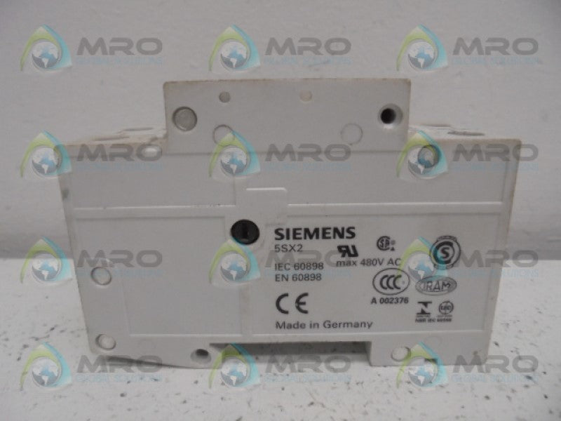 SIEMENS 5SX2216-8 CIRCUIT BREAKER  UNMP