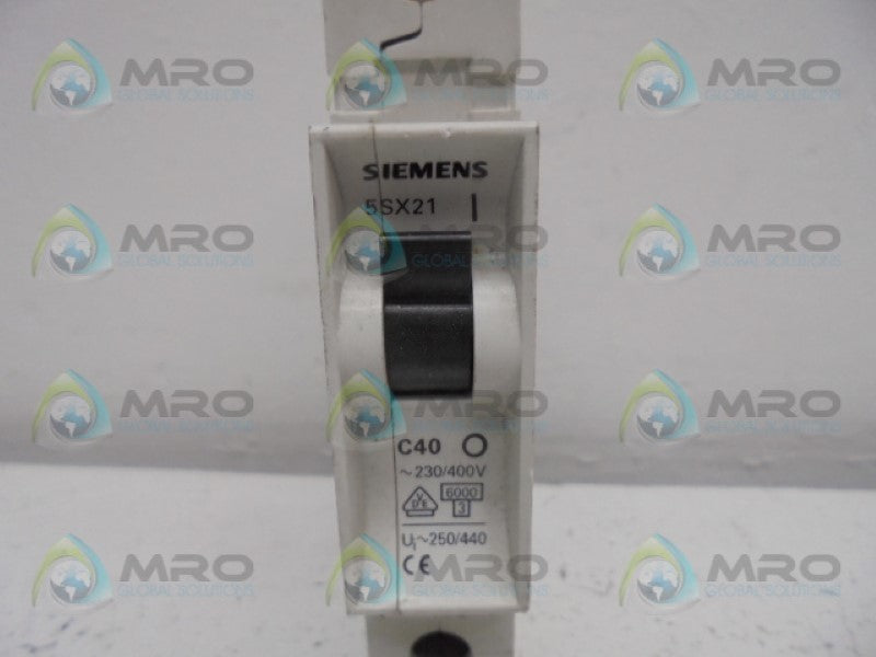 SIEMENS 5SX2-140-7 CIRCUIT BREAKER  UNMP