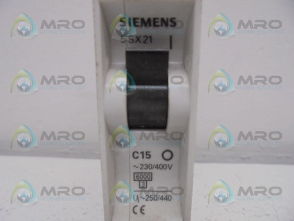 SIEMENS 5SX2-118-7 CIRCUIT BREAKER  UNMP