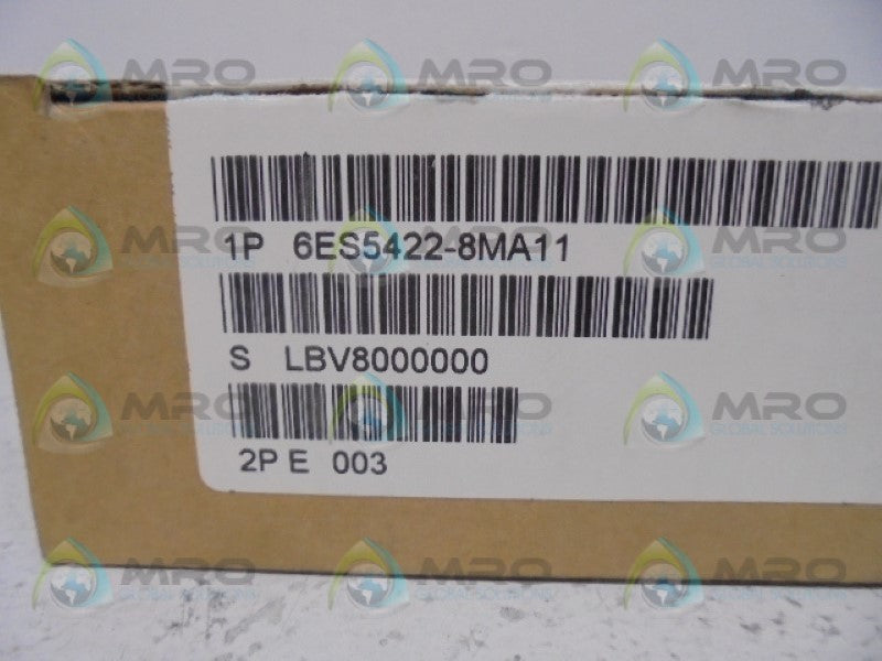 SIEMENS 6ES5422-8MA11 INPUT MODULE  NSMP