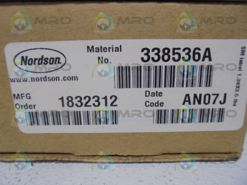 INDUSTRIAL SPARE PART 338536A NSFS