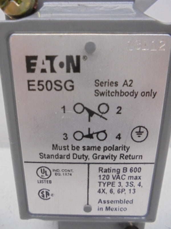 EATON E50SG SWITCH BODY (BODY ONLY)  UNMP