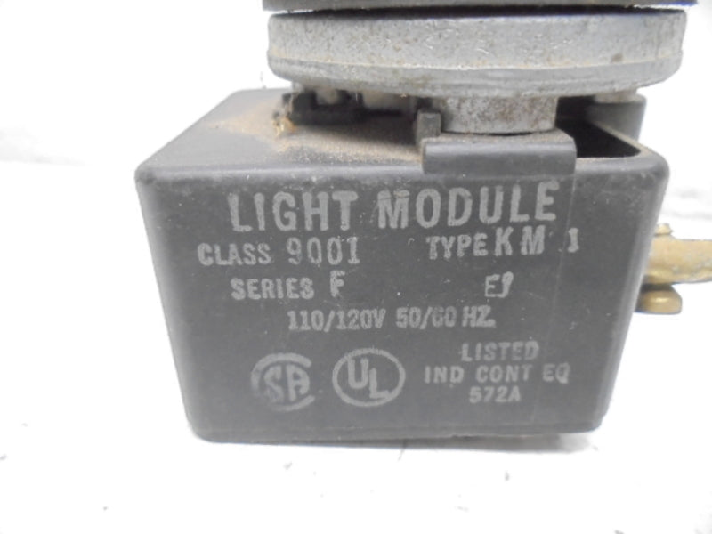CUTLER HAMMER 9001-KM-1 LIGHT MODULE  UNMP