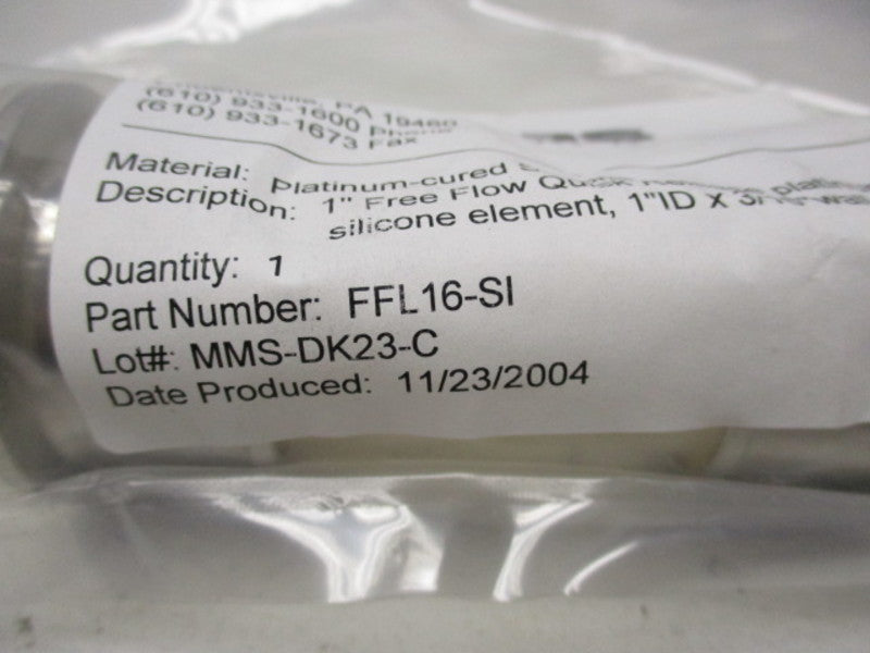 MITOS FFL16-SI FREE FLOW QUICK RELEASE 1"  NSMP