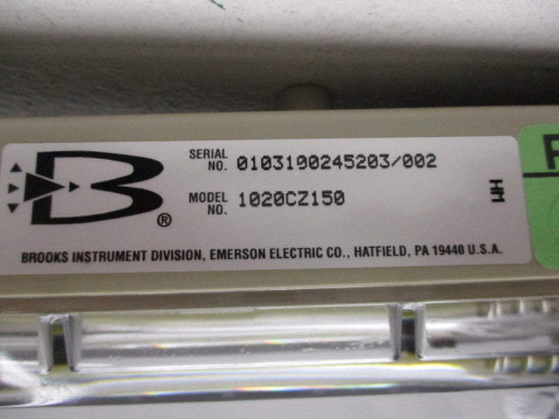 BROOKS 1020CZ150 FLOW METER  NSNP