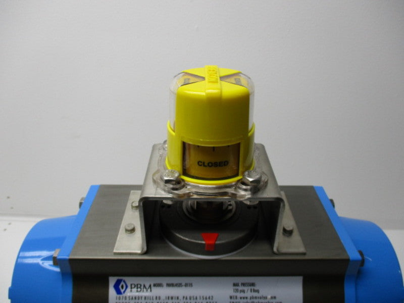 PBM PAVBL453S--0115 ACTUATOR WITH STAINLESS STEEL VALVE NSNP