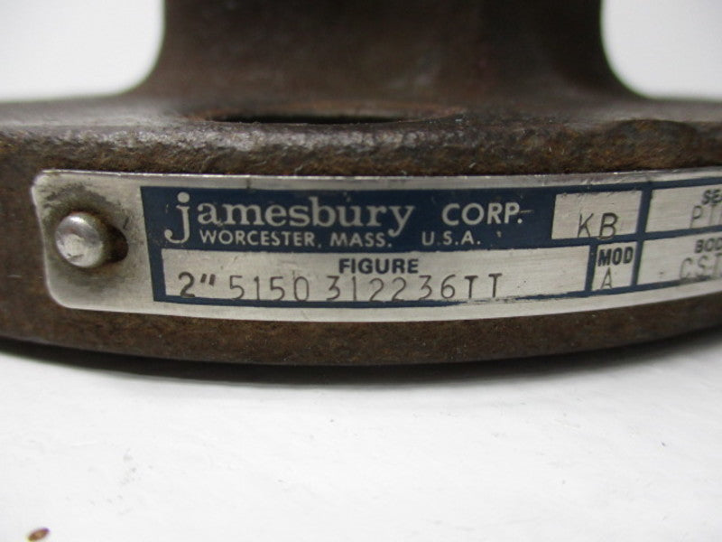 JAMESBURRY 5150312236TT FLOW VALVE 2"  NSNP