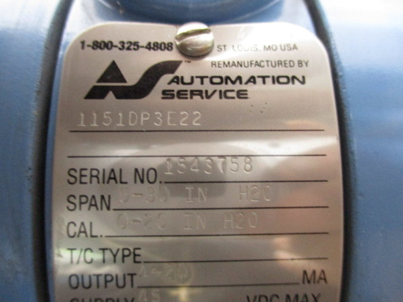 ROSEMOUNT 1151DP3E22 TRANSMITTER  NSNP