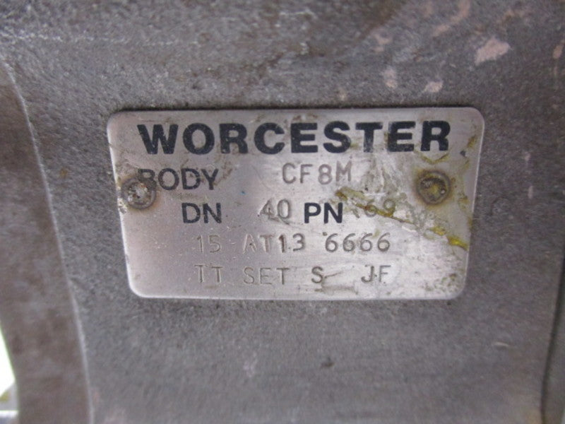 WORCESTER CF8M 69 1.25" UNMP