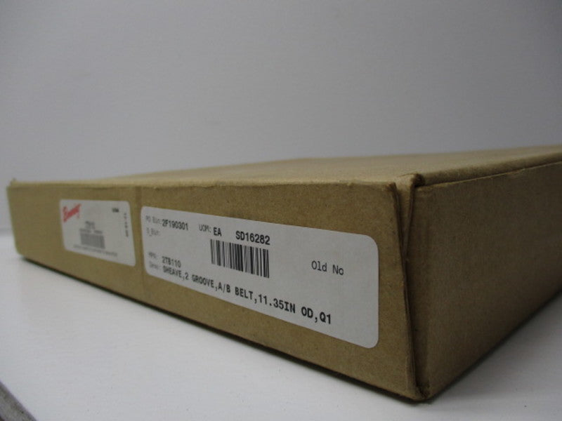 BROWNING 2TB110 DOUBLE BELT SHEAVE PULLY  NSFS