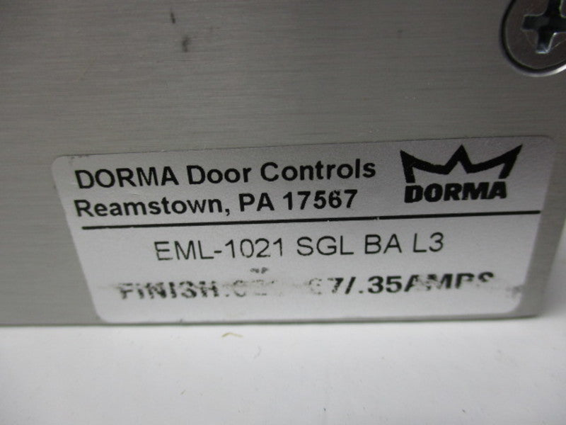 DORMA EML-1021SGLBAL3628 ELECTROMAGNETIC DOOR LOCK  NSMP