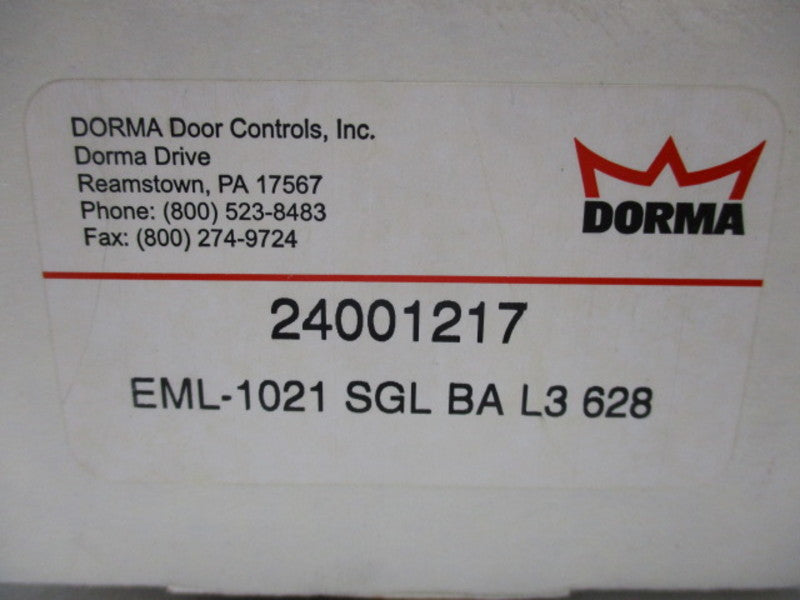 DORMA EML-1021SGLBAL3628 ELECTROMAGNETIC DOOR LOCK  NSMP