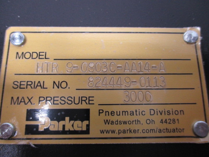 PARKER HTR.9-0903C-AA14-A HYDRAULIC ROTORY ACTUATOR  NSNP