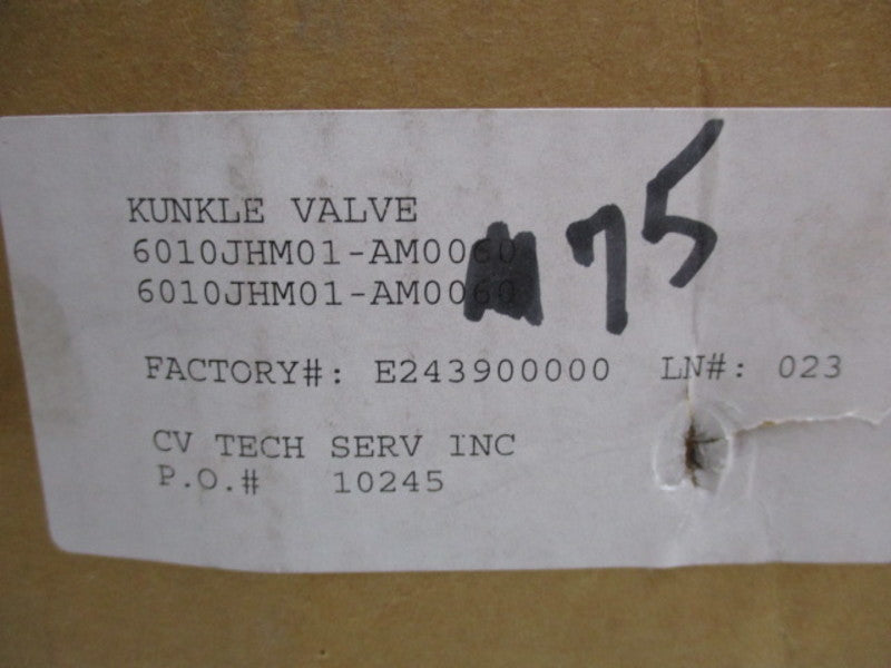 KNUKLE 6010JHM01AM STEM RELIEF VALVE SIZE 2  NSMP