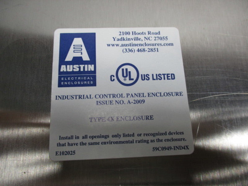 AUSTIN A-2009 TYPE 4X ENCLOSURE  NSNP