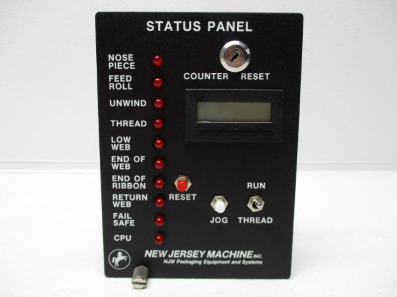 NSNP JERSEY MACHINE SA320-732B STATUS PANEL  NSMP