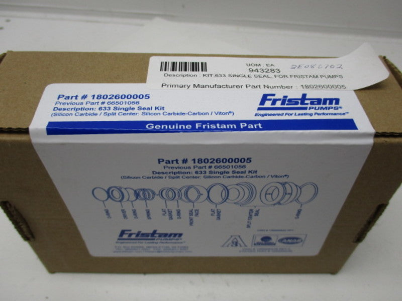 FRISTRAM 1802600005 633 SINGLE SEAL KIT * FACTORY SEALED *