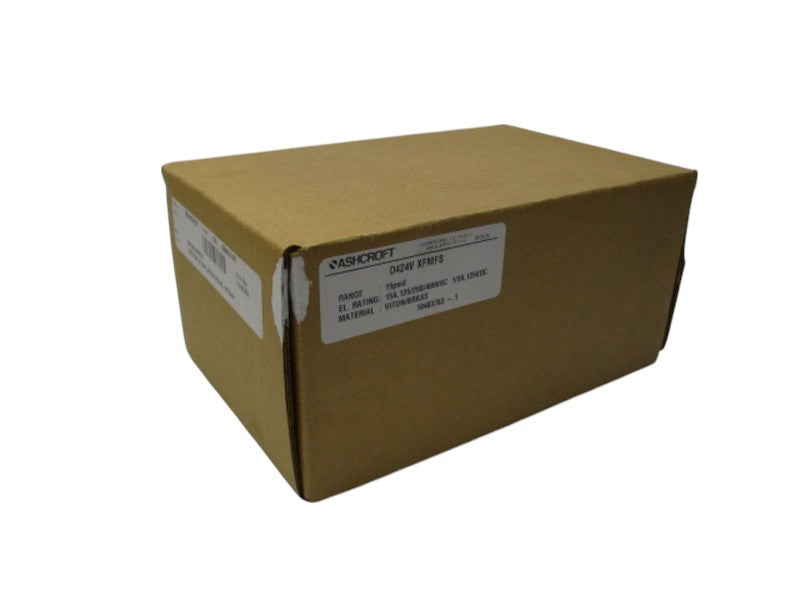 ASHCROFT D424VXFMFS DIFFERENTIAL PRESSURE SWITCH  NSMP