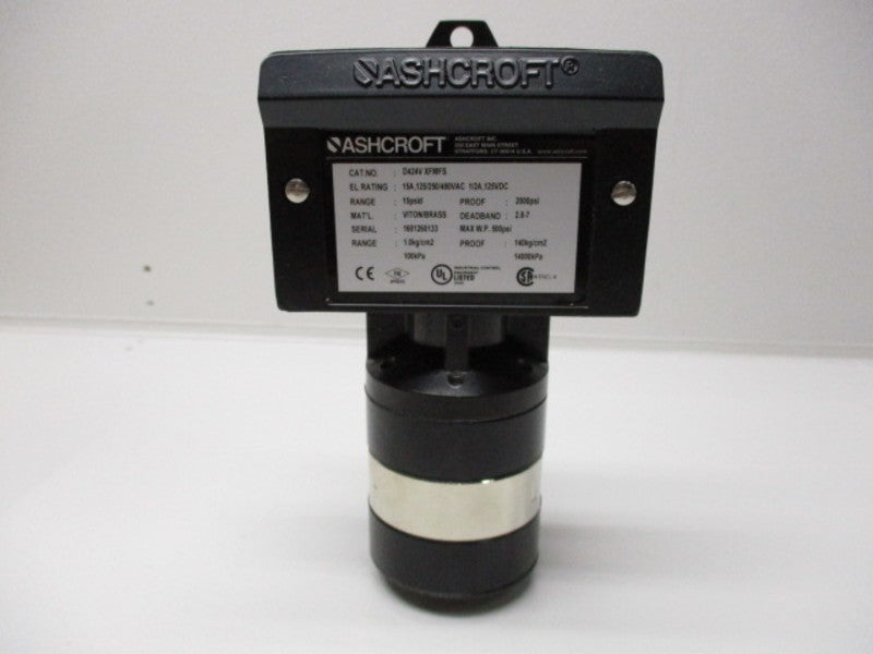 ASHCROFT D424VXFMFS DIFFERENTIAL PRESSURE SWITCH  NSMP