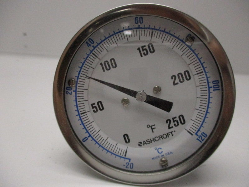 ASHCROFT 7TR-710077-001 BIMETAL THERMOMETER 3"  NSMP
