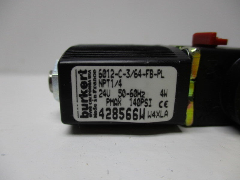 BURKERT 428566W SOLINOID VALVE  NSMP