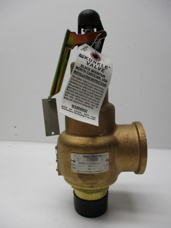 KUNKLE 6010HGM01-LM SAFTY PRESSURE RELIEF VALVE 1 1/2"  NSMP