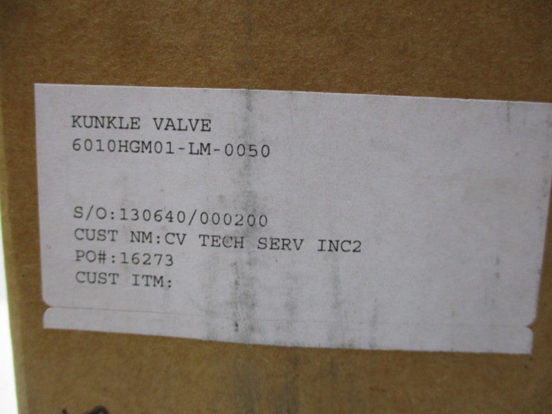 KUNKLE 6010HGM01-LM SAFTY PRESSURE RELIEF VALVE 1 1/2"  NSMP
