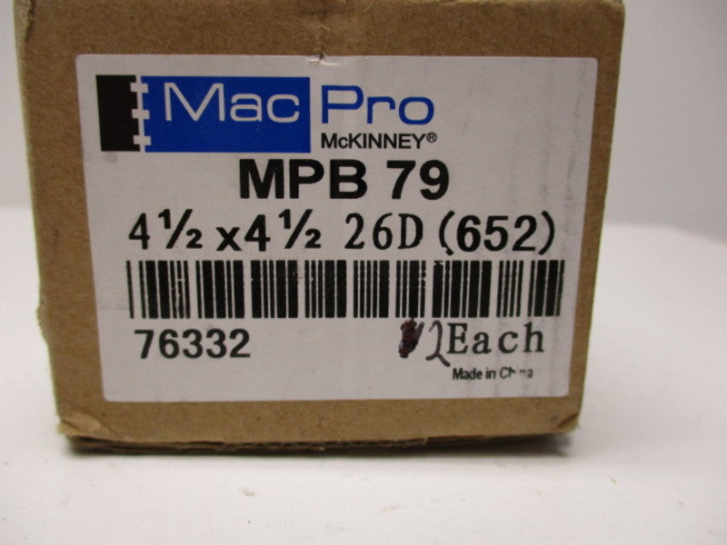 MAC PRO 76332 MBP 79 4.5X4.5 26D 2 EACH  NSMP