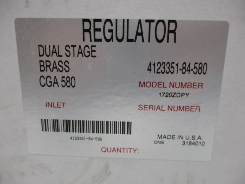 CONCOA 4123351-84-584 DUAL STAGE REGULATOR  NSMP