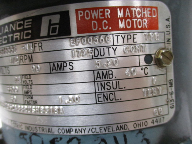 RELIANCE ELECTRIC 01KA596552-NY (AS IS) UNMP
