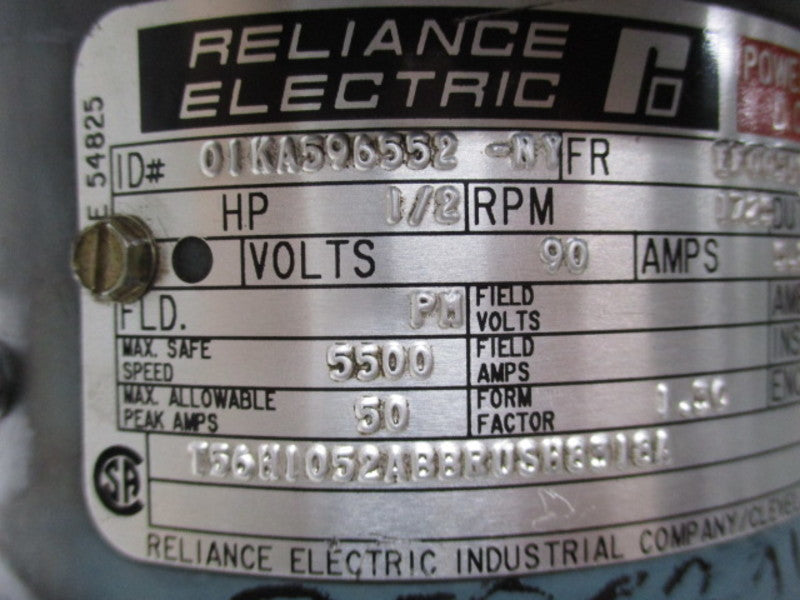RELIANCE ELECTRIC 01KA596552-NY (AS IS) UNMP