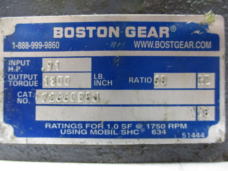 BOSTON GEAR F72660B5  NSNP