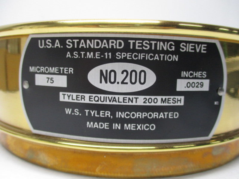 W.S. TYLER NO.200  NSMP