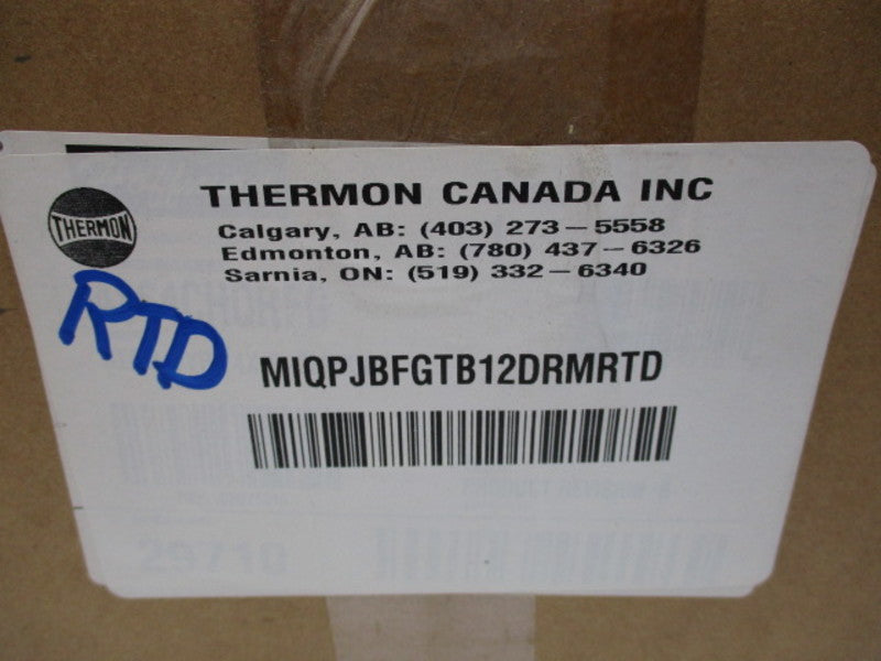 THERMON MIQPJBFGTB12DRMRTD  NSFS