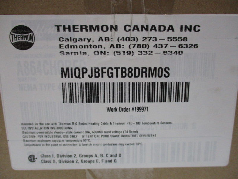 THERMON MIQPJBFGTB8DRM0S  NSFS