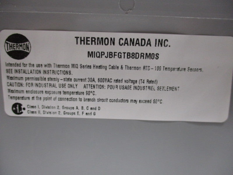 THERMON MIQPJBFGTB8DRMRTD  NSMP
