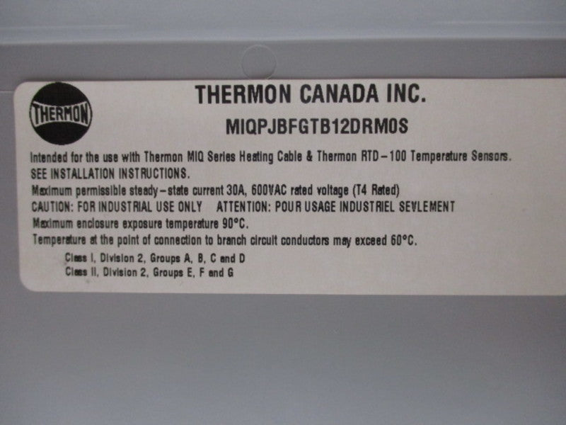 THERMON MIQPJBFGTB12DRM0S  NSMP