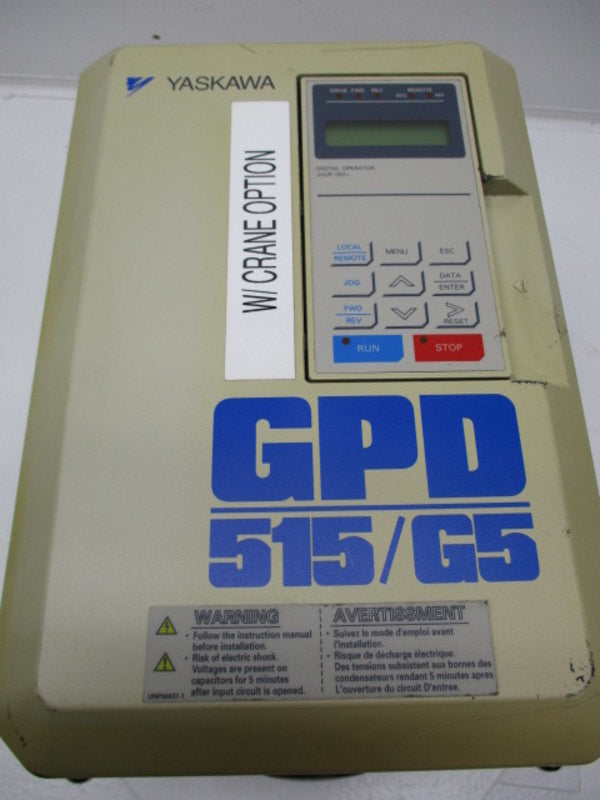 YASKAWA CIMR-G5M45P51FWCO  UNMP