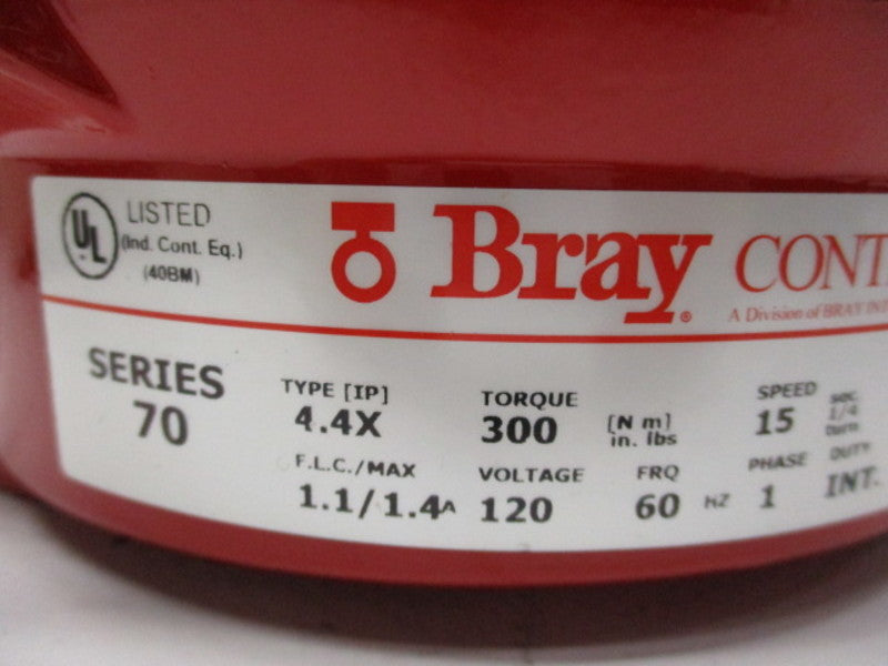 BRAY CONTROLS 70-0032-113A0-536  NSMP
