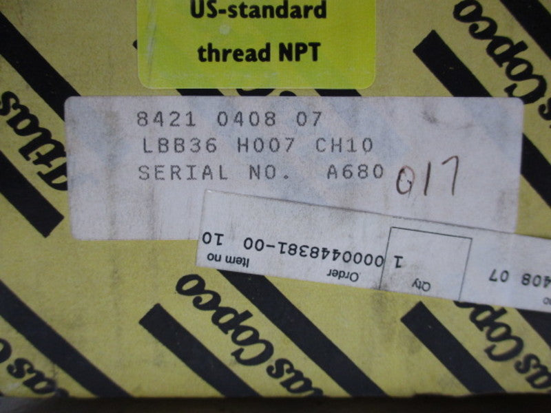 ATLAS COPCO LBB36 H007  NSMP